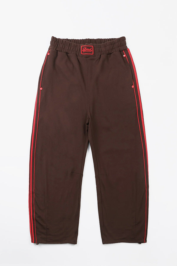 Badblood Billy 2 Way Curved Jogger Trousers - Chocolate