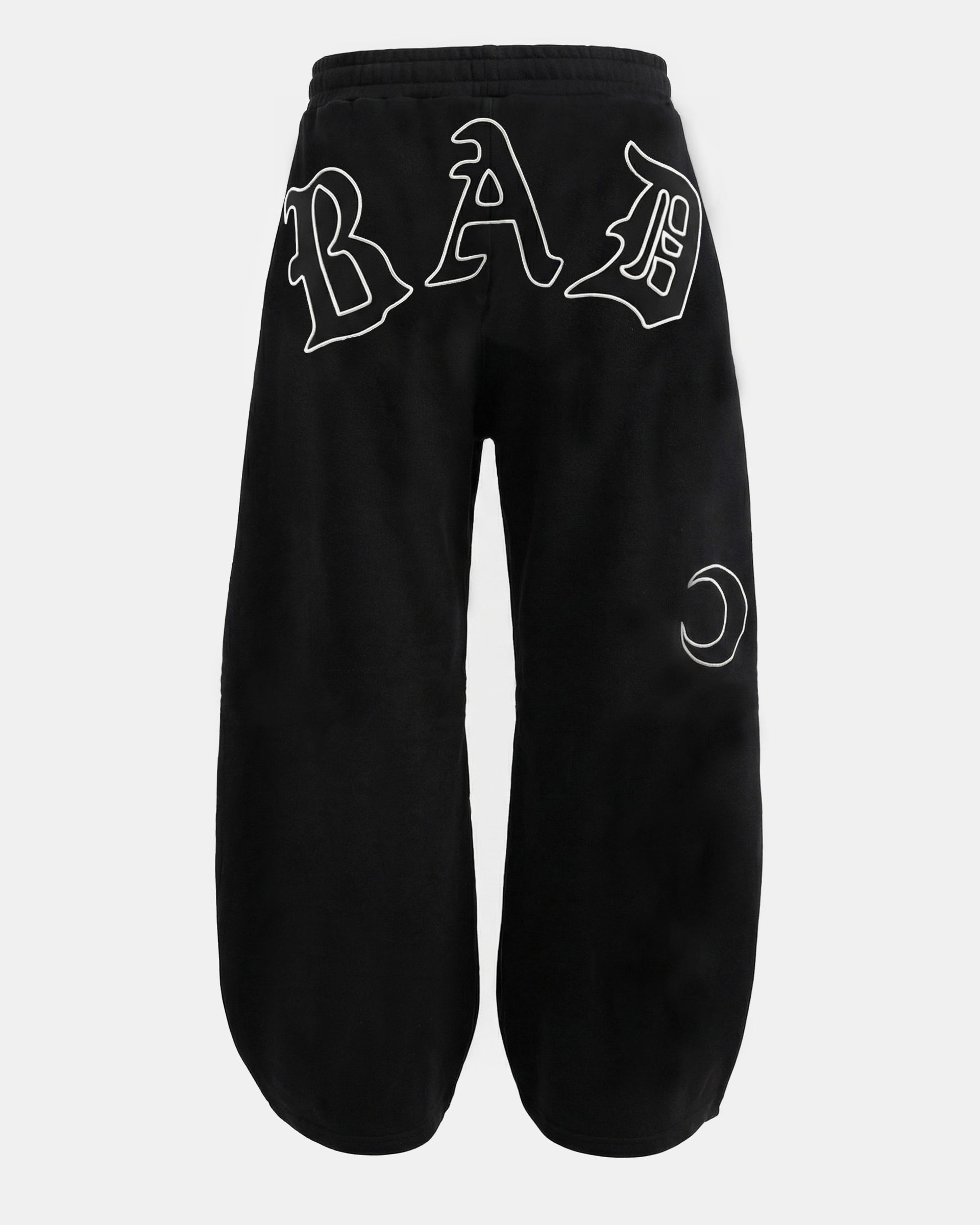 Badblood Titan Stroke Baggy Joggers - Black