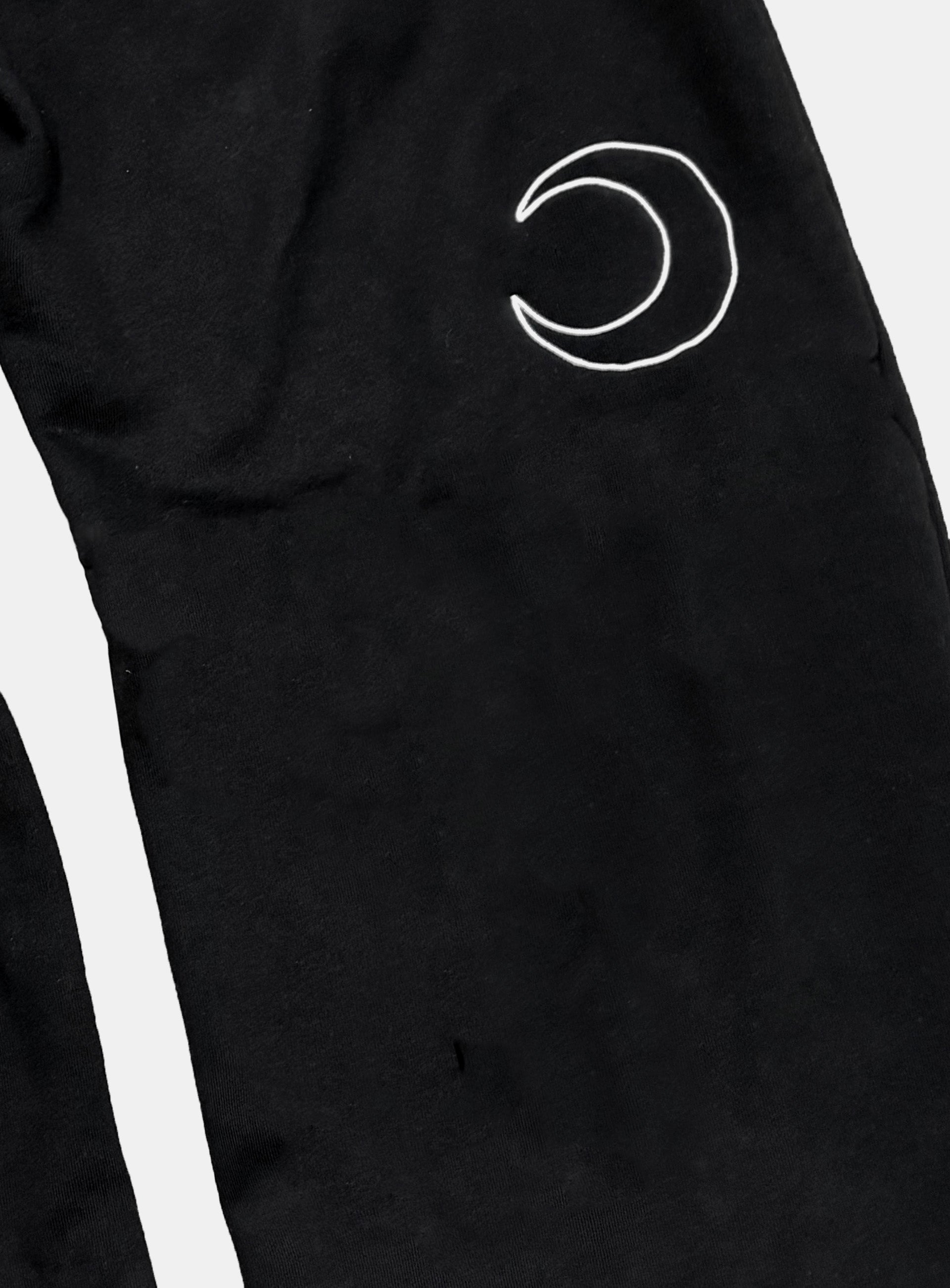 Badblood Titan Stroke Baggy Joggers - Black