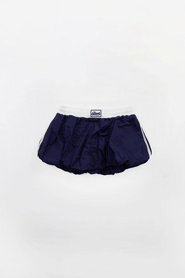 Badblood Billy Balloon Mini Skirt - Navy