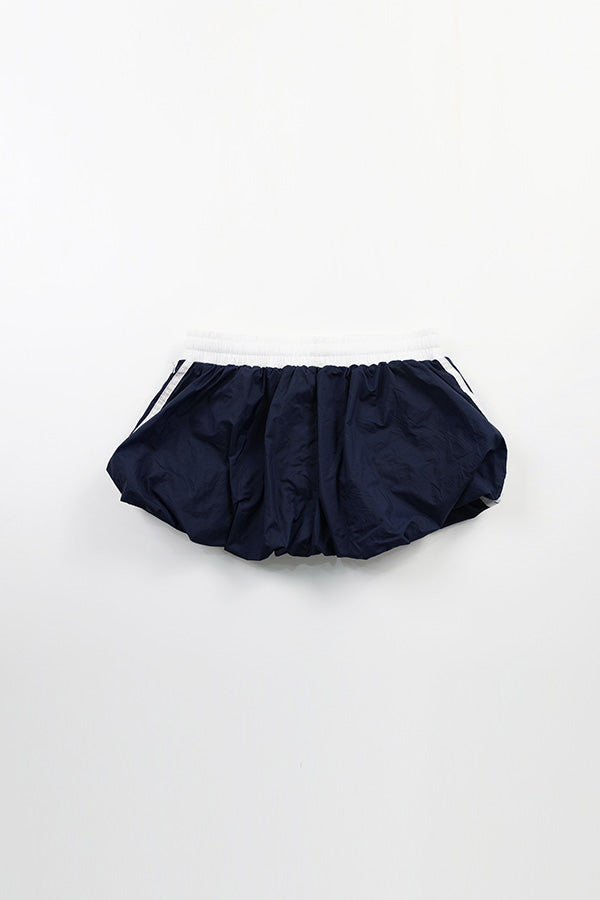 Badblood Billy Balloon Mini Skirt - Navy