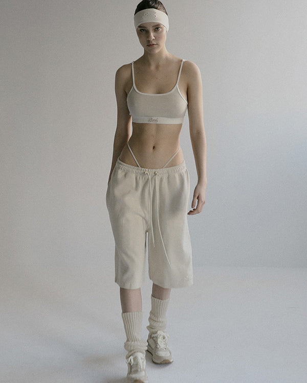 Badblood Beyond Soft Bermuda Pants - Cream