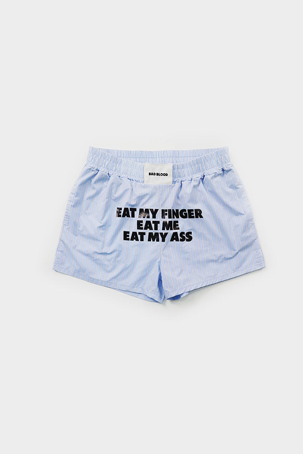 Badblood EMF Boxer Shorts Blue/Stripes