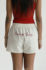 Badblood Destroyed Lonely Boxer Shorts - Cream