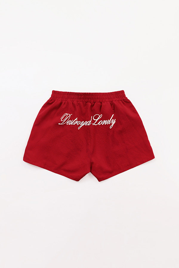 Badblood Destroyed Lonely Boxer Shorts - Red