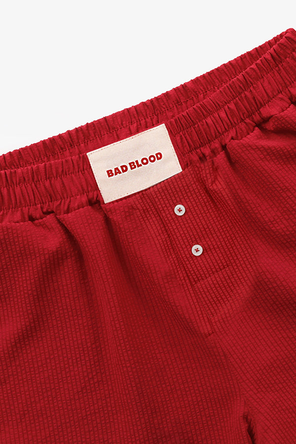 Badblood Destroyed Lonely Boxer Shorts - Red