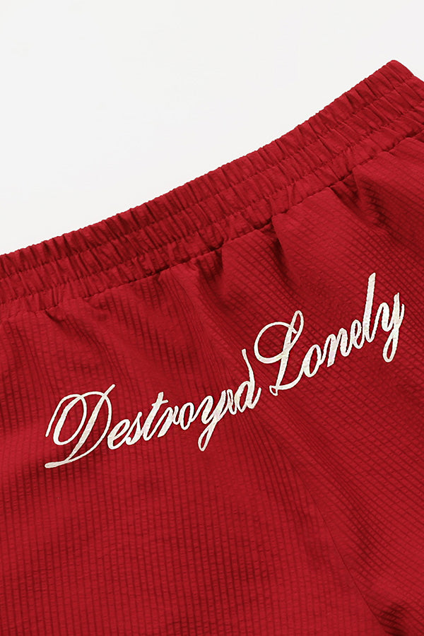 Badblood Destroyed Lonely Boxer Shorts - Red