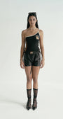 Badblood 91 Football Shorts Black