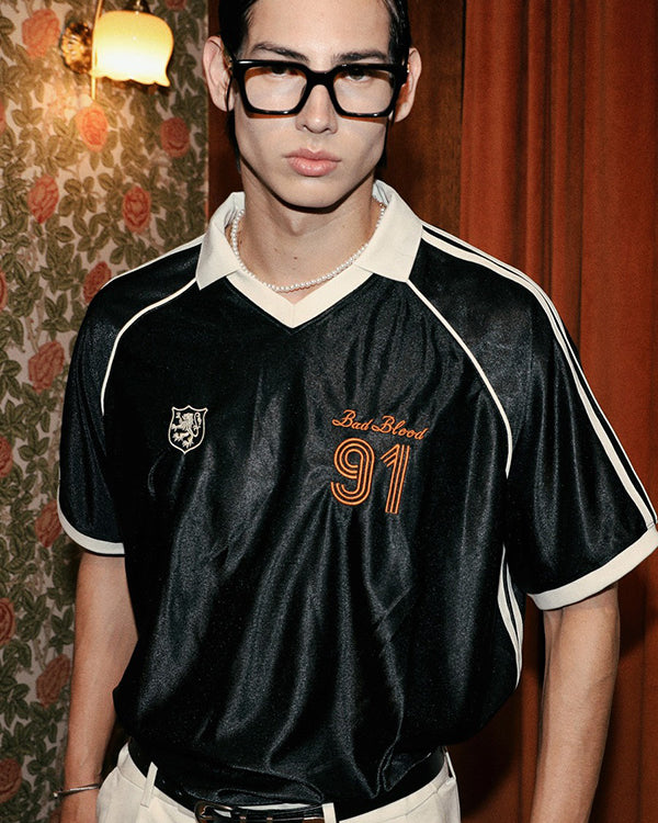Badblood 91 Soccer Shirt Black