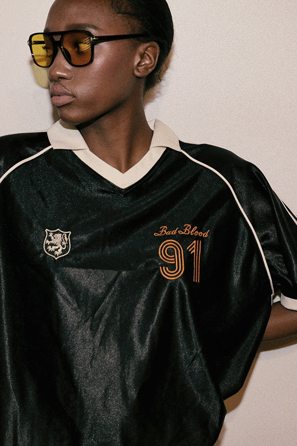 Badblood 91 Soccer Shirt Black