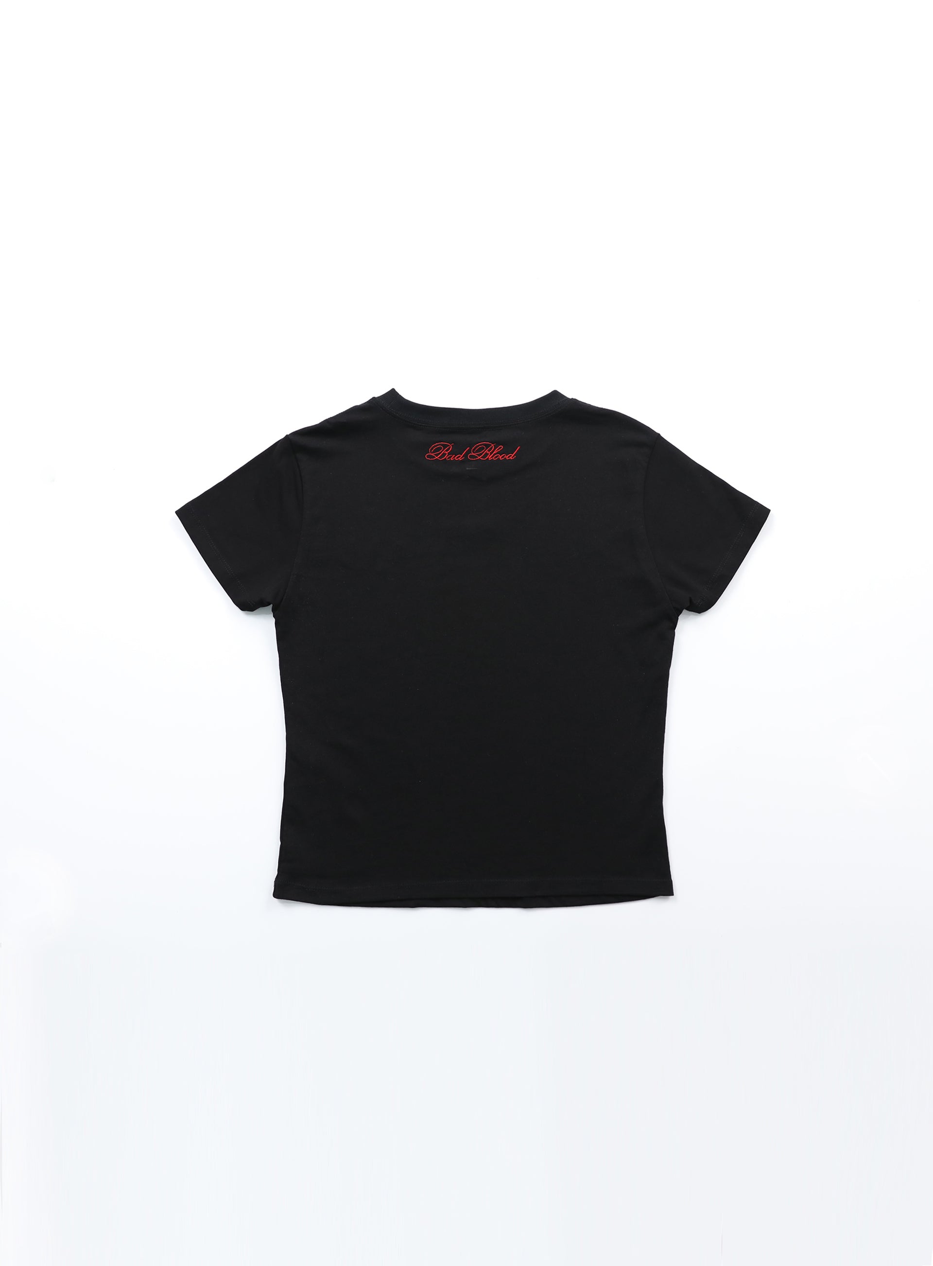 Badblood  Classic Logo T-Shirt Slim Fit - Black