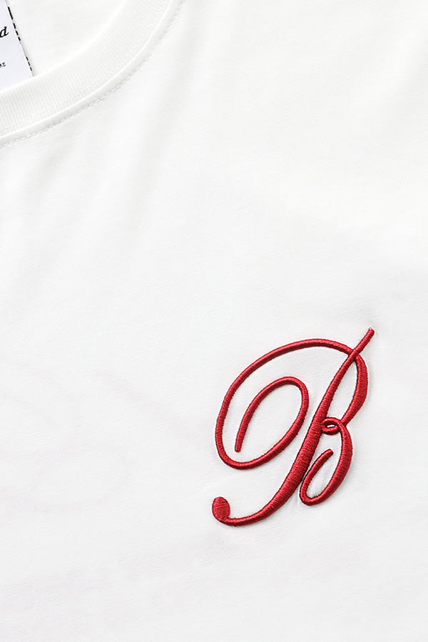 Badblood Classic logo t-shirt loose fit - White