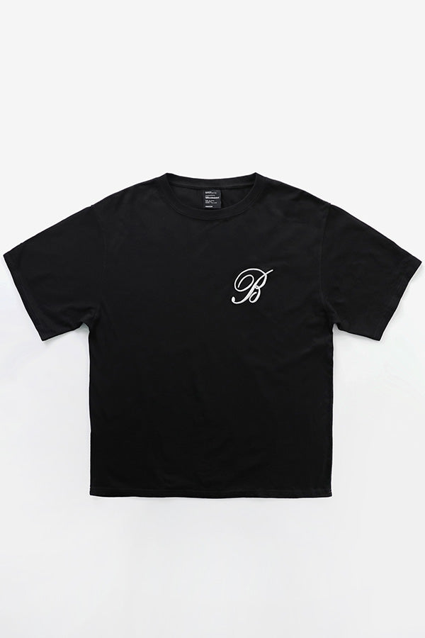 Badblood Classic Logo T-Shirt Loose Fit - Black