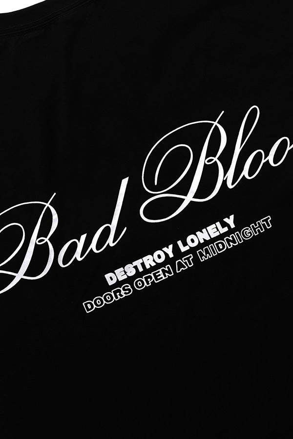 Badblood Classic Logo T-Shirt Loose Fit - Black