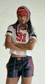 Badblood 91 Football Jersey Slim Fit – White