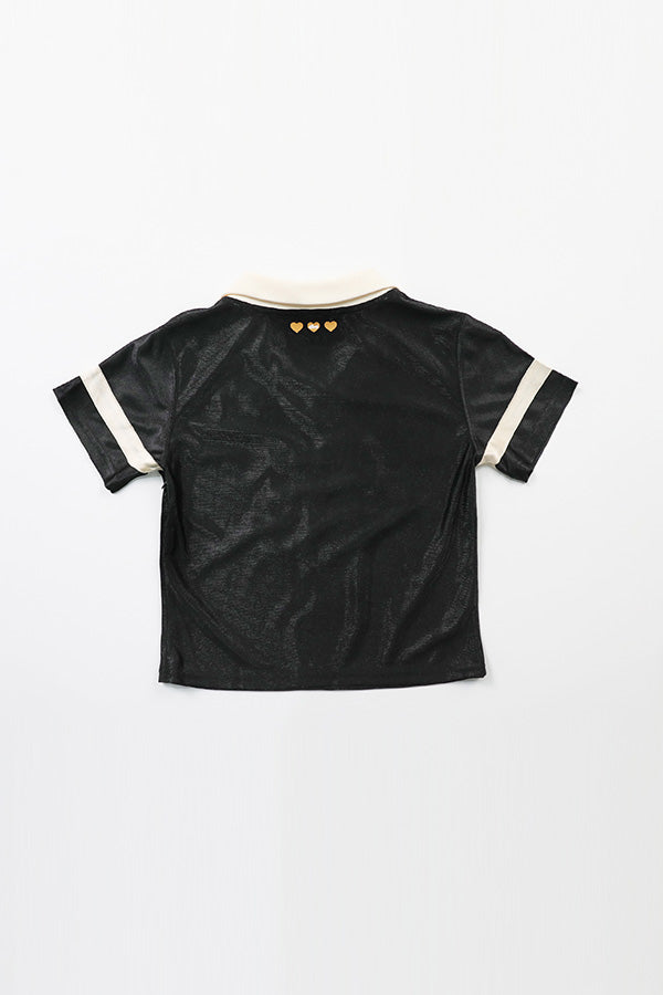 Badblood 91 Football Jersey Slim Fit Black