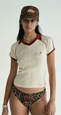 Badblood Pointelle Soccer Shirt Red