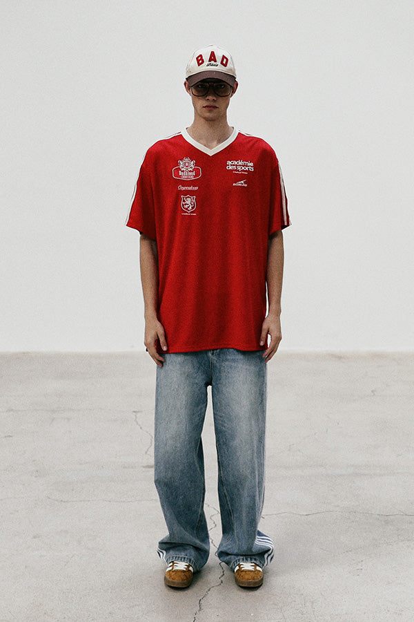 Badblood Sports Club Jersey ADS Short Sleeve - Red