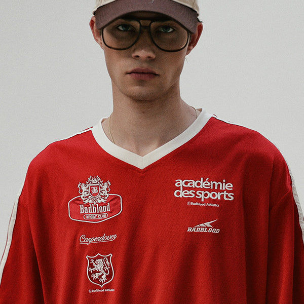 Badblood Sports Club Jersey ADS Short Sleeve - Red