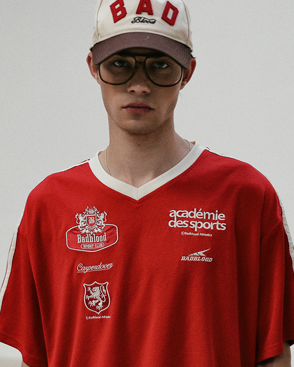 Badblood Sports Club Jersey ADS Short Sleeve - Red