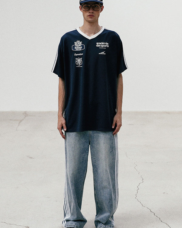 Badblood Sports Club Jersey ADS Short Sleeve - Navy
