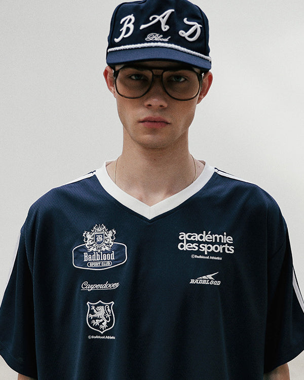 Badblood Sports Club Jersey ADS Short Sleeve - Navy