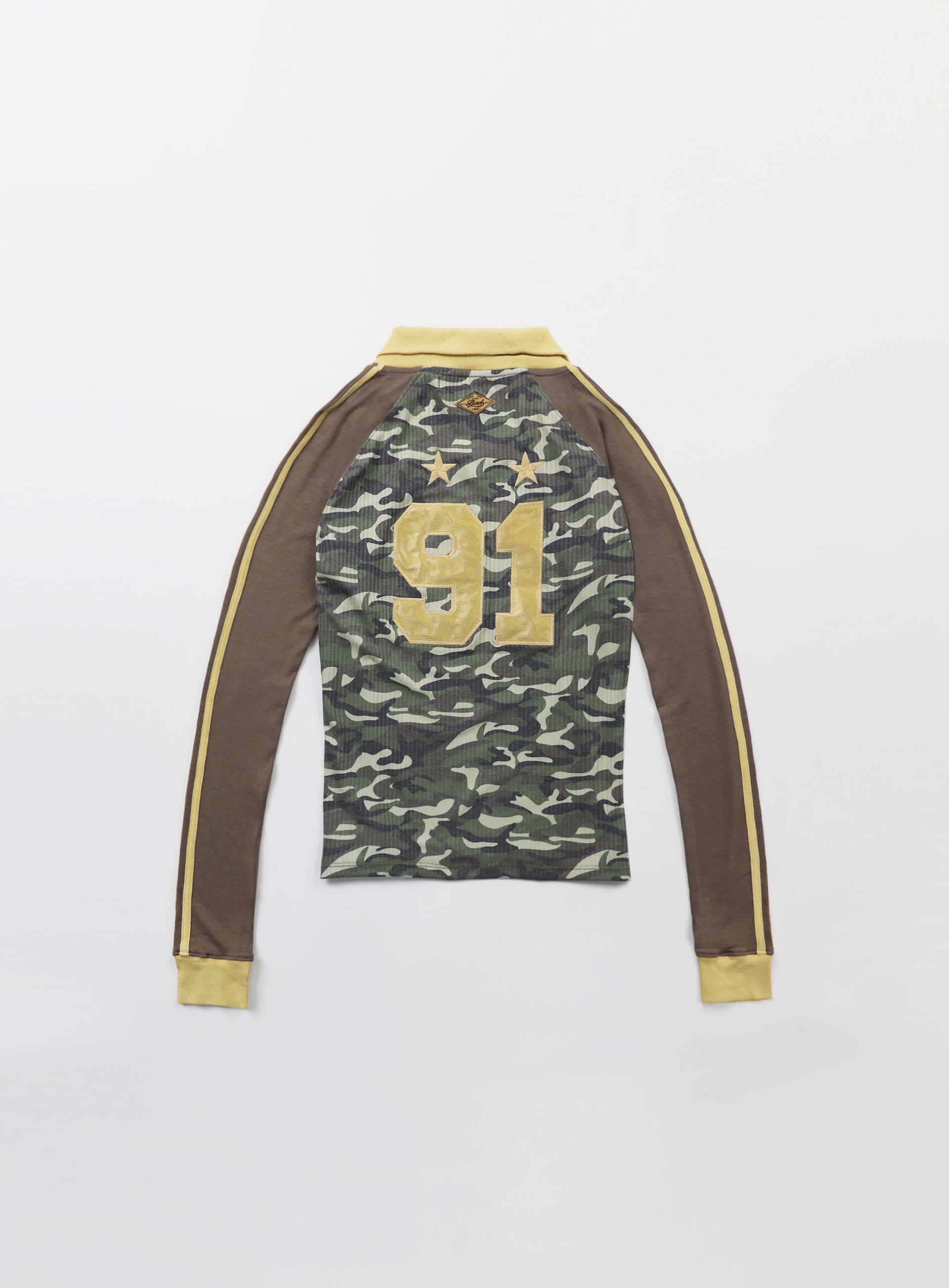 Badblood Nadja Jersey Top - Camo