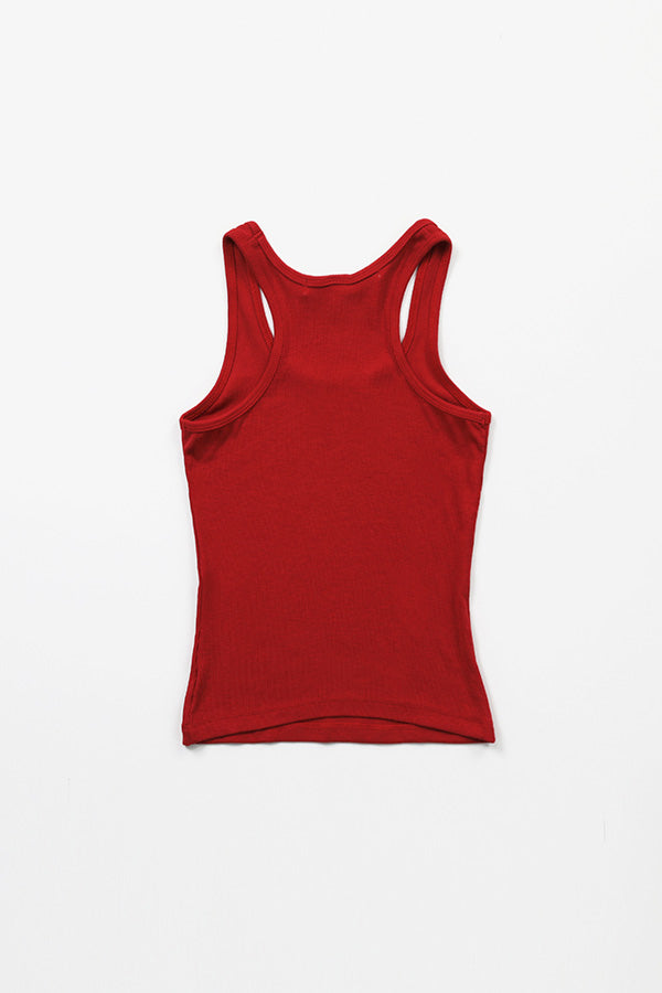 Badblood Classic Logo Basic Tank - Red