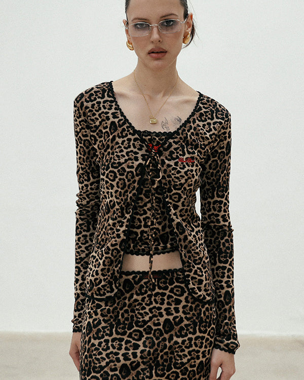Badblood Leopard Reversible Cami Tank - Brown/Black
