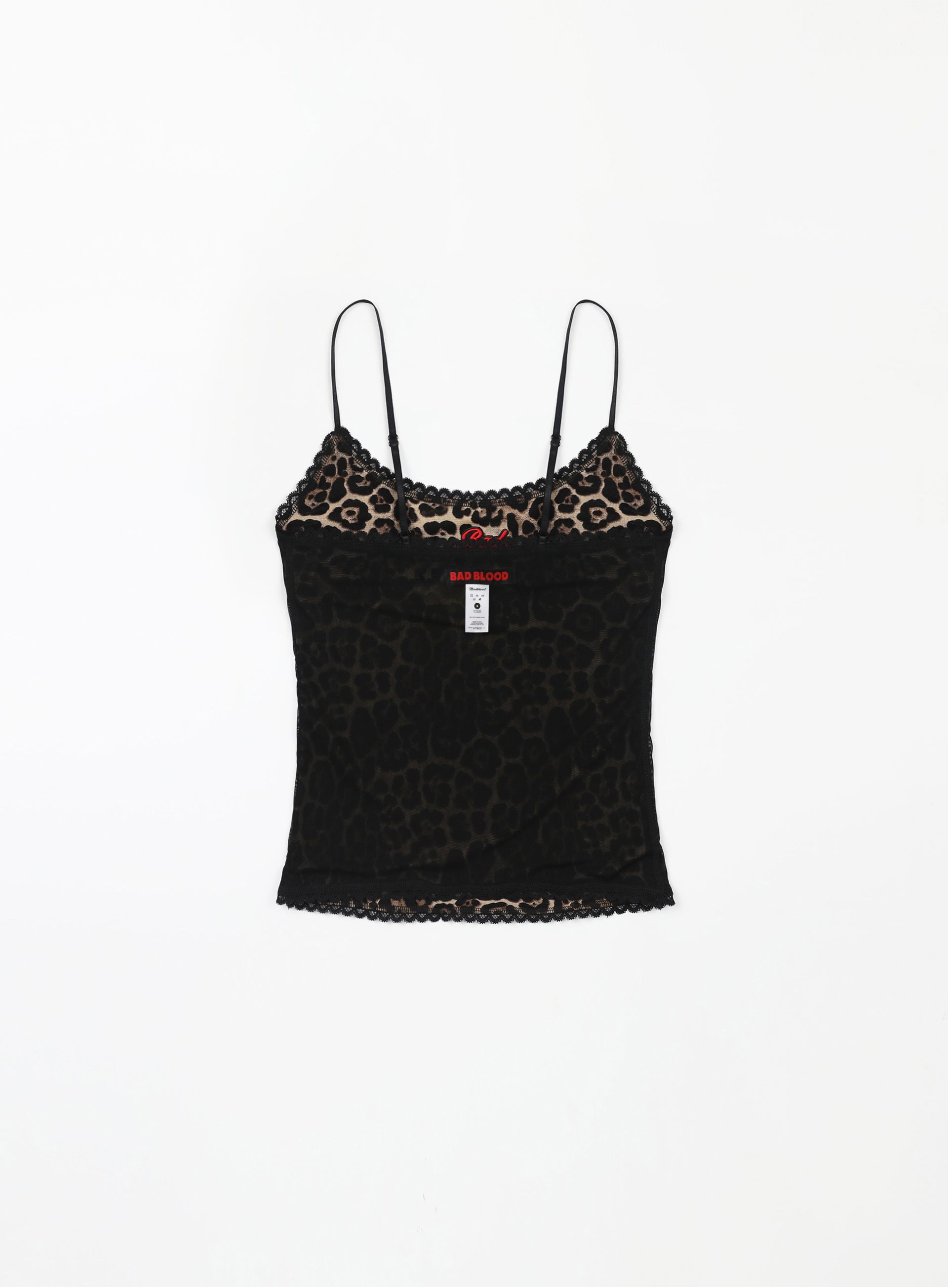 Badblood Leopard Reversible Cami Tank - Brown/Black