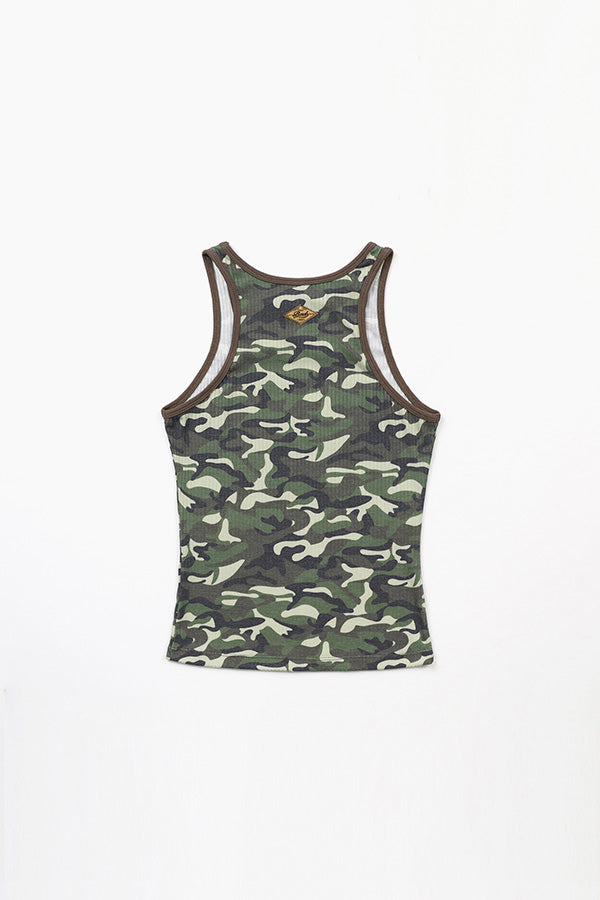 Badblood Camo Tank Top - Military