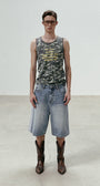 Badblood Camo Tank Top - Military