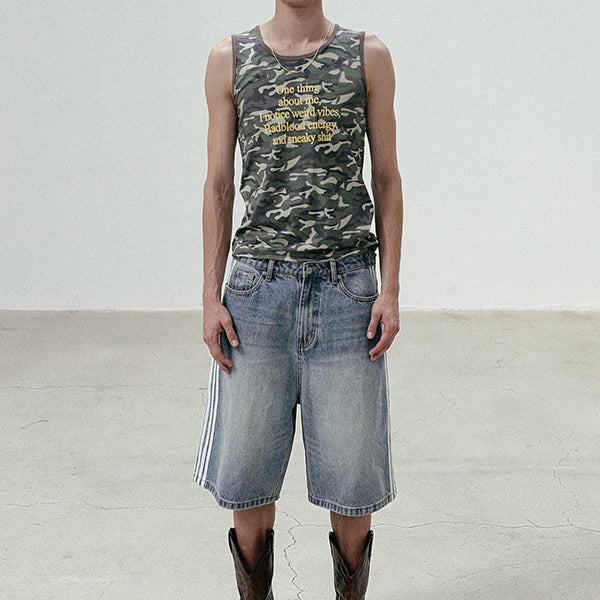 Badblood Camo Tank Top - Military