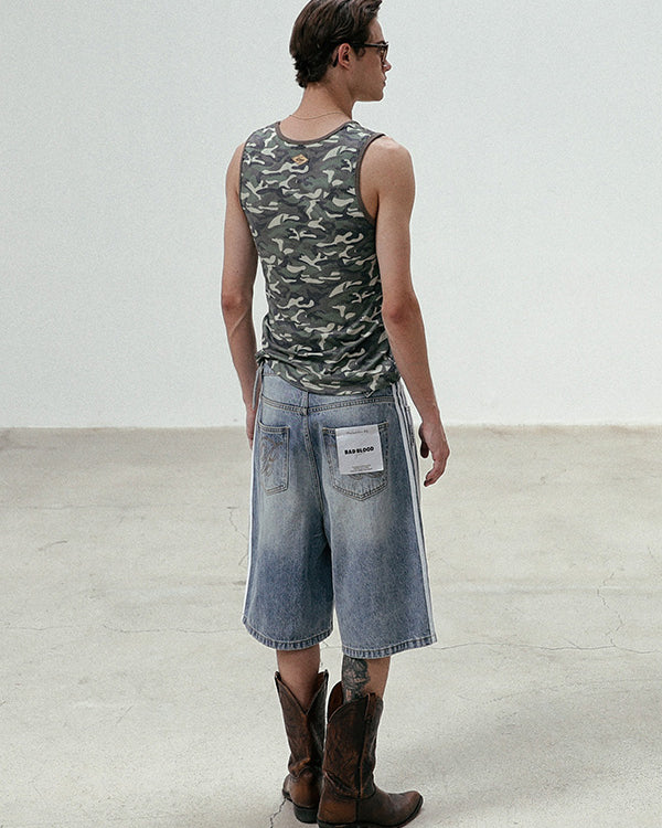 Badblood Camo Tank Top - Military