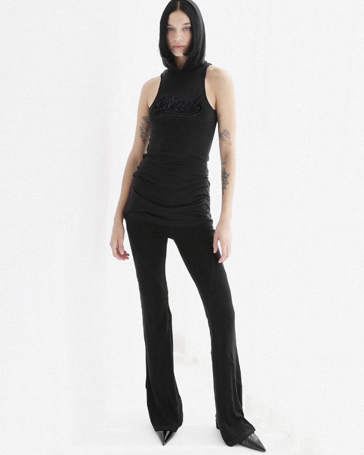 Badblood Second Skin Brush Cut Pants Black