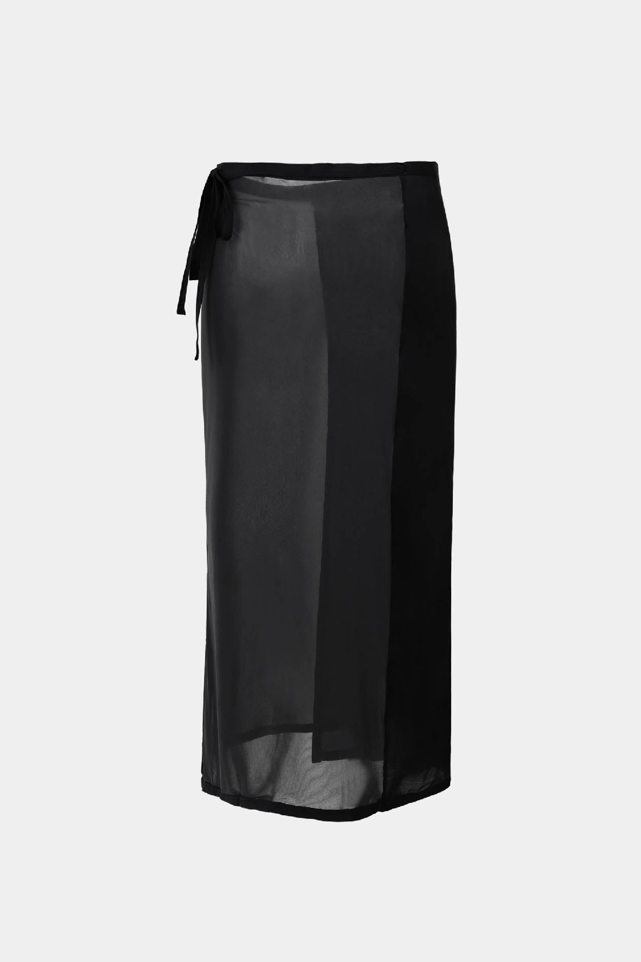 Badblood Breeze Midi Skirt Black