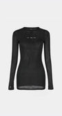 Badblood Nikki Mini Dress Long Sleeves Black
