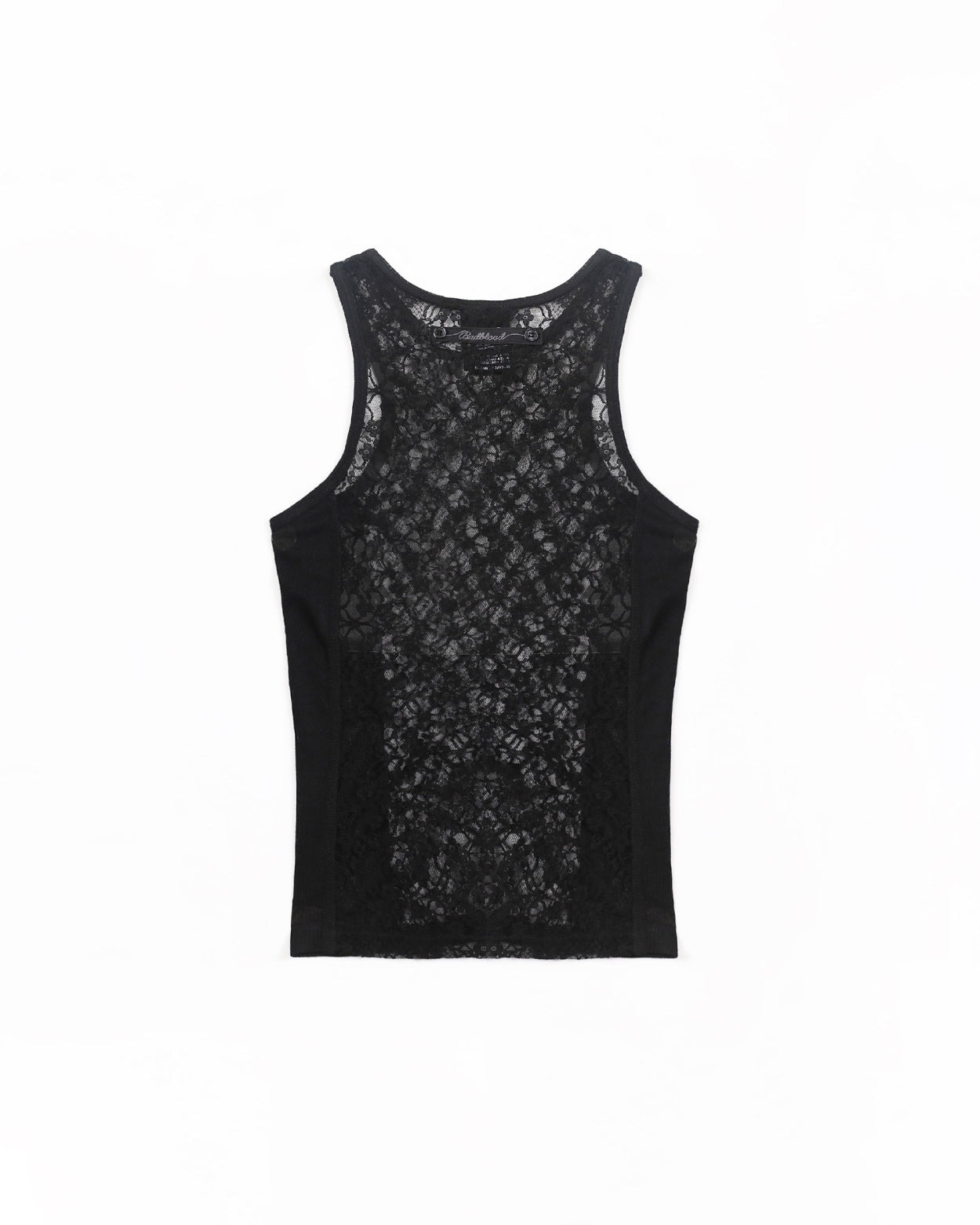 Badblood Selena Lace Tank Top Black