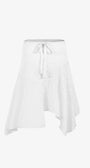 Badblood Second Skin Asymmetric Skirt Cream