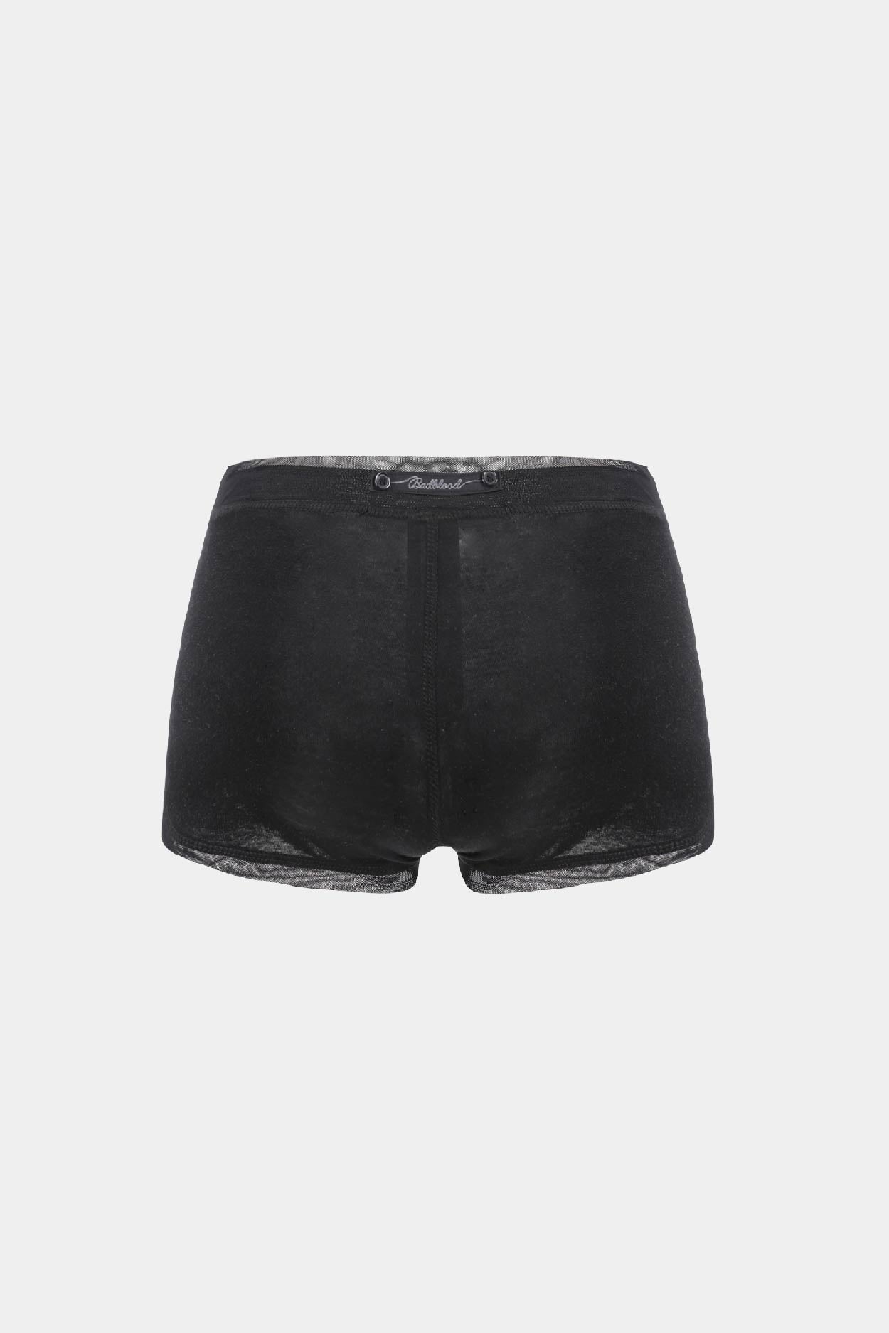 Badblood Second Skin Boy Shorts Black