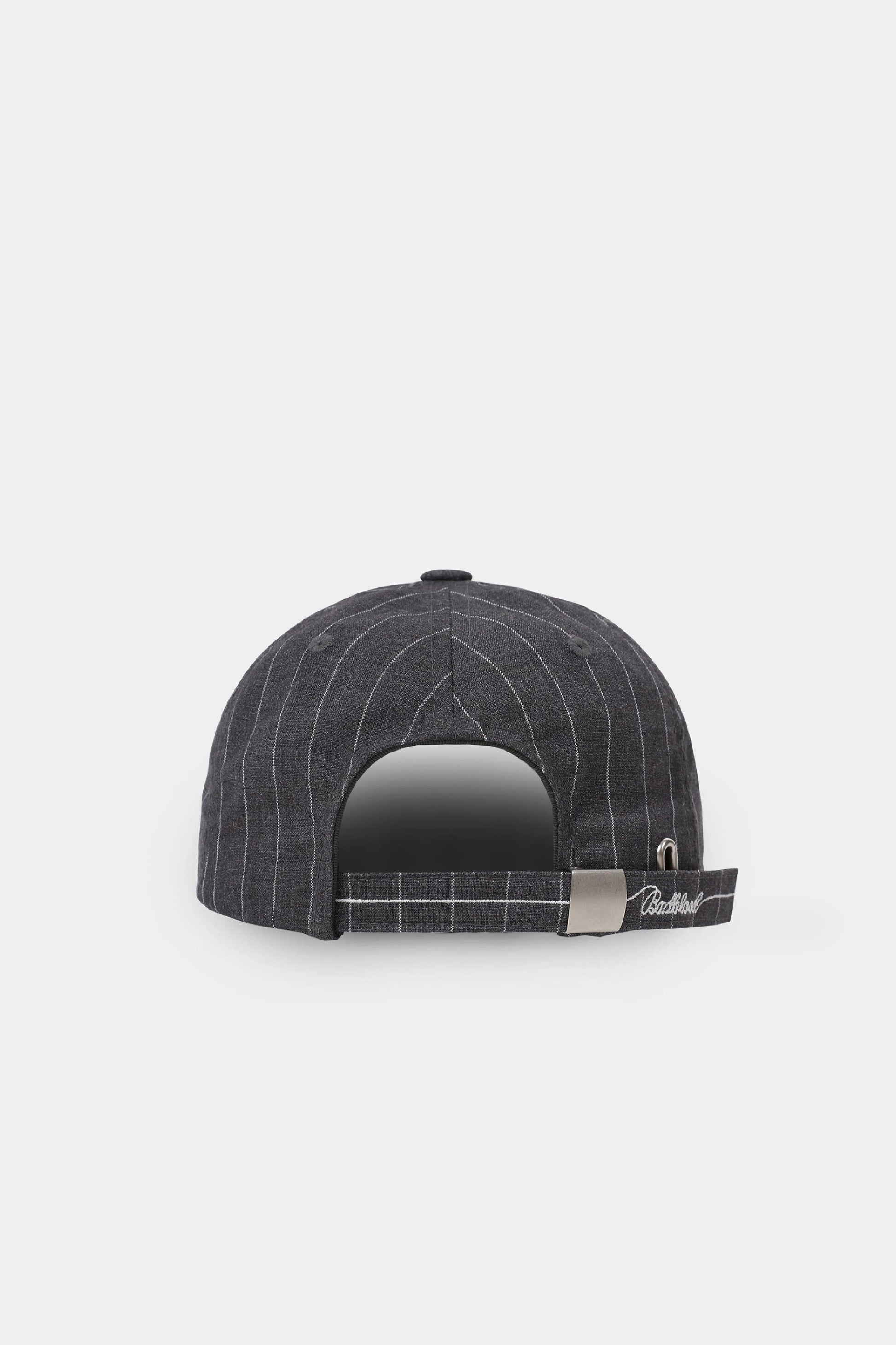Badblood Gabardine Ball Cap Stripe/Charcoal