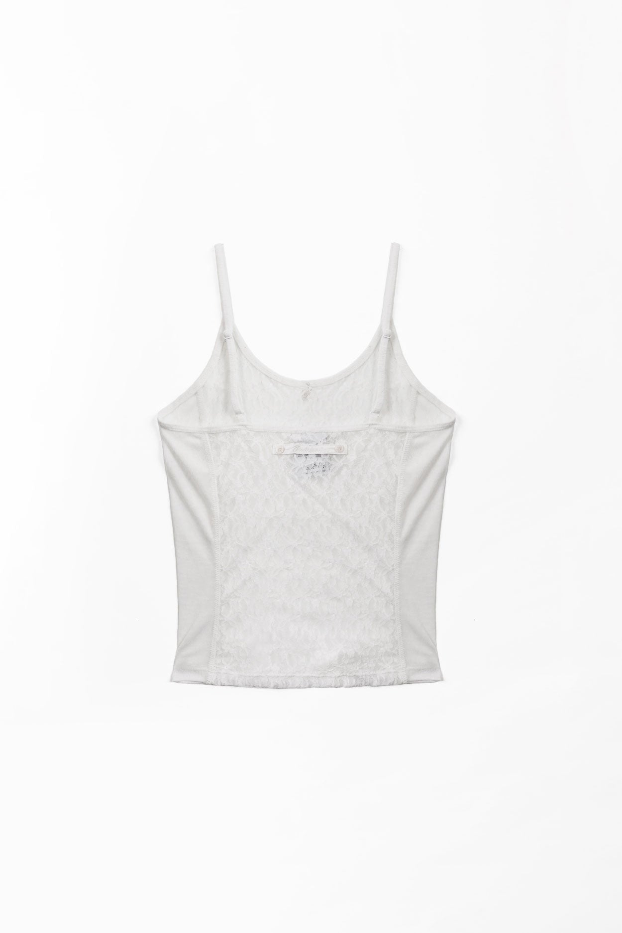 Badblood Selena Lace String Tank White