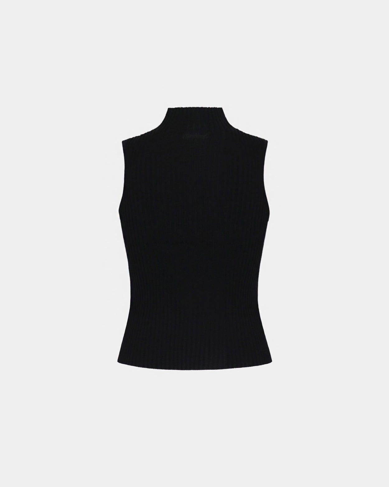 Badblood Fleur Mockneck Tank Black