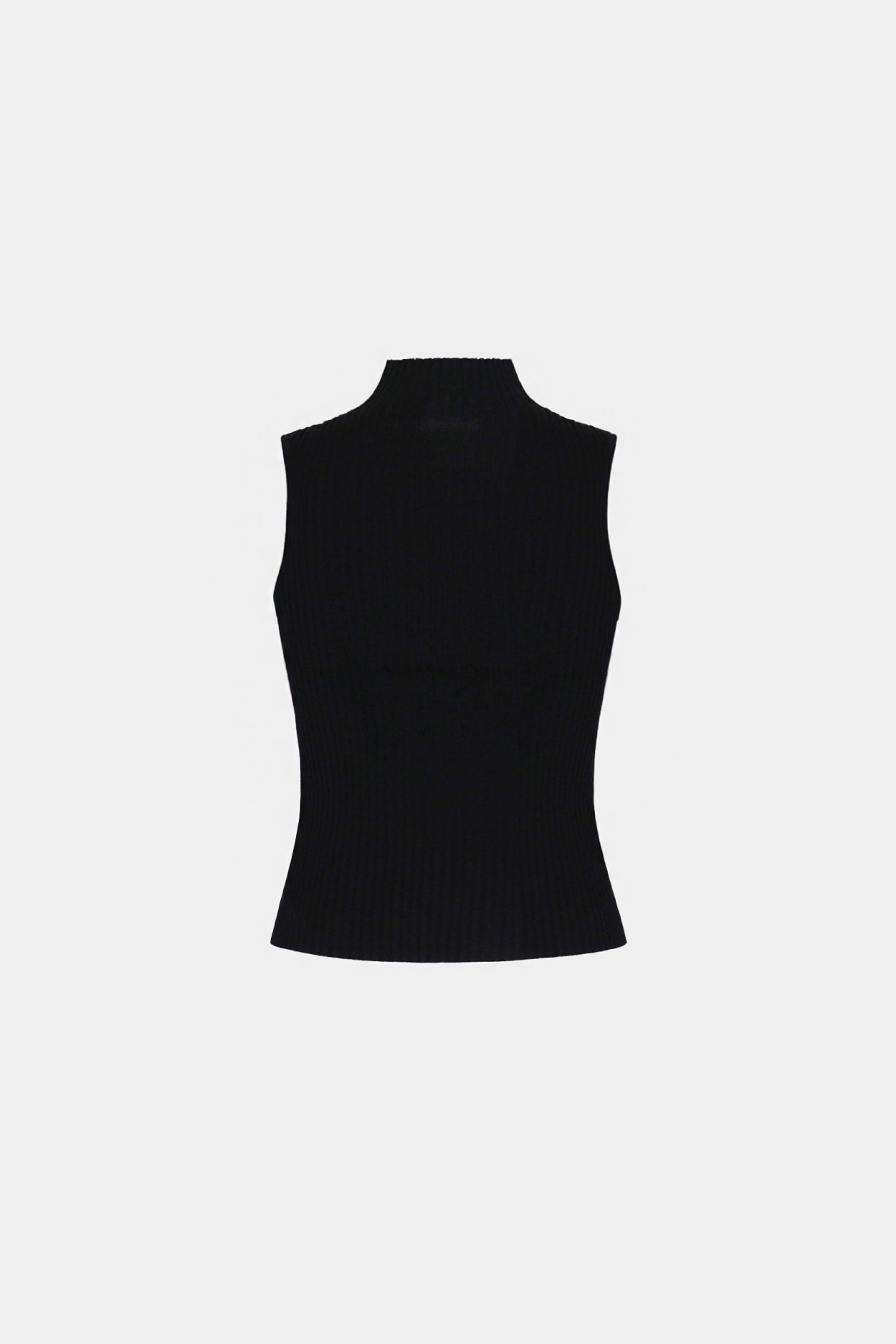 Badblood Fleur Mockneck Tank Black