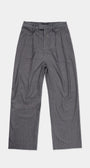 Badblood  Proto Gabardine Pants Baggy Fit Stripe/Charcoal