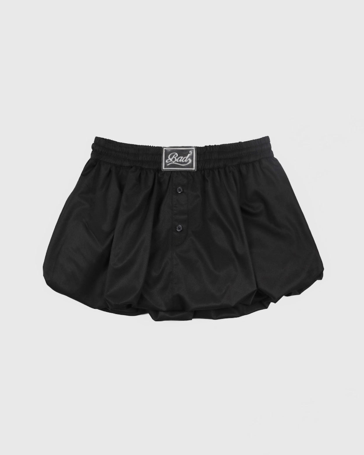 Badblood Balloon Mini Skirt Black