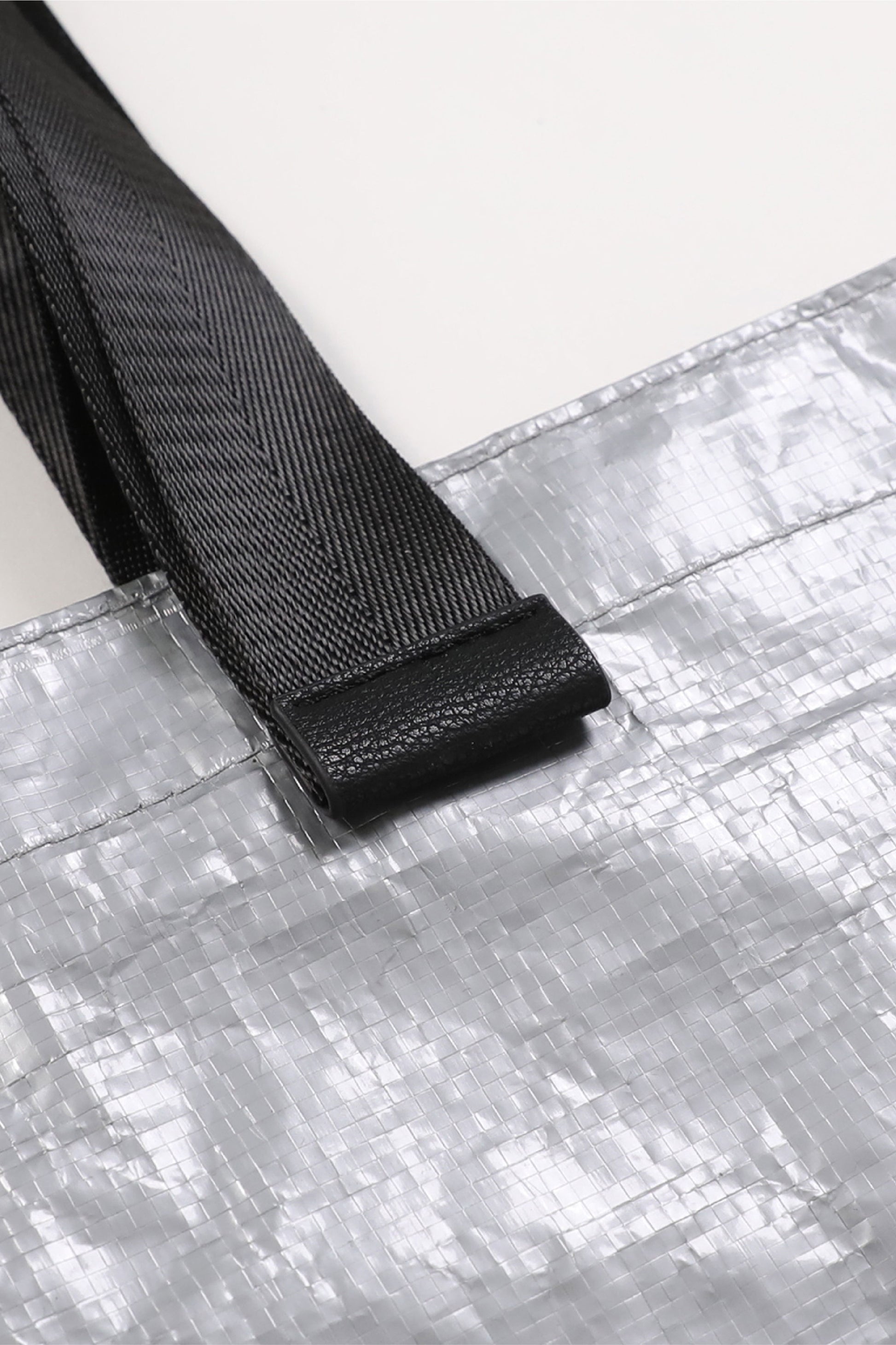 Badblood Shopper Large Bag Silver