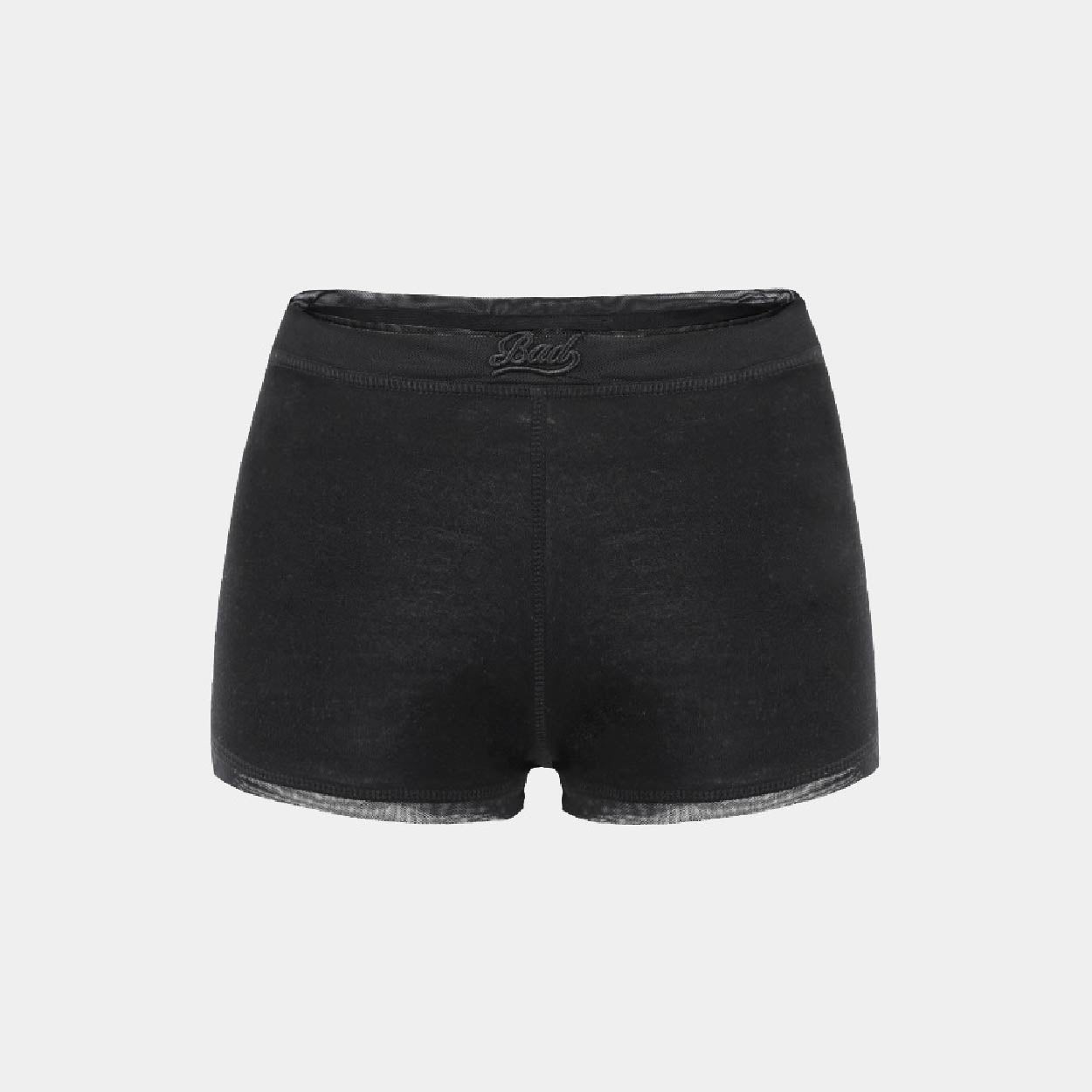 Badblood Second Skin Boy Shorts Black