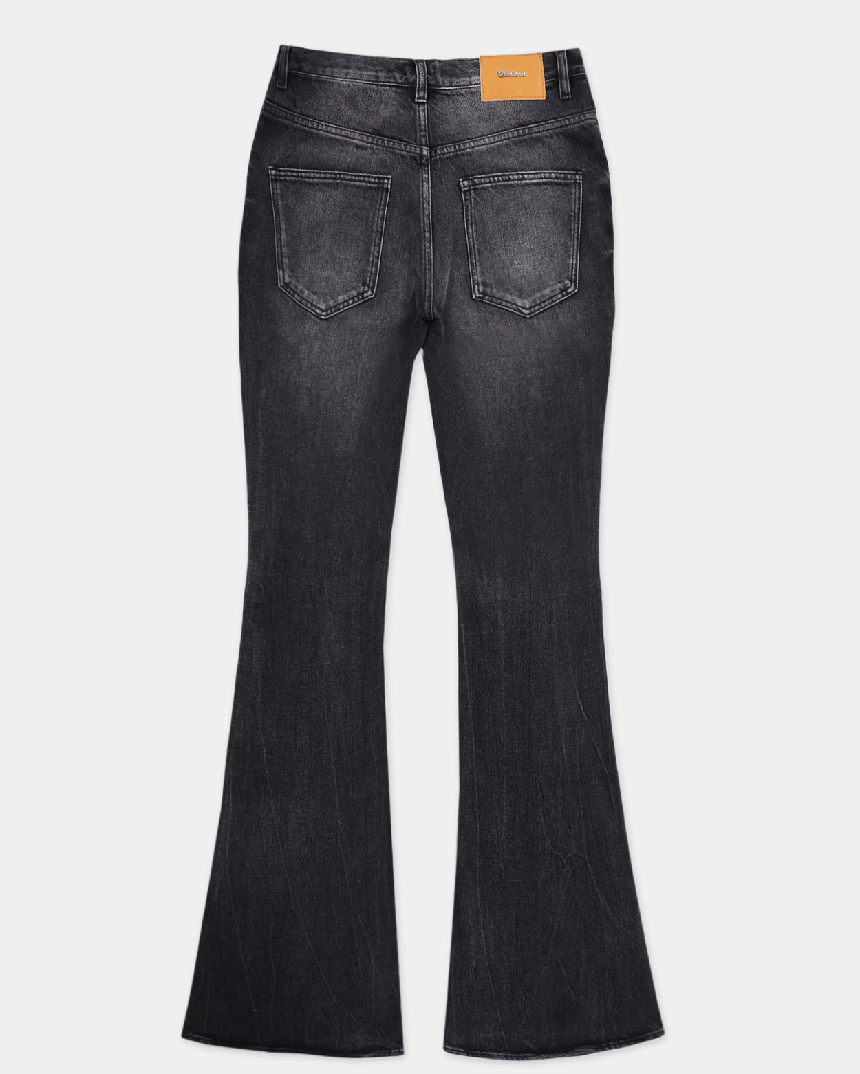Badblood 0111 Low Rise Bootcut Jean Hard Washed Black