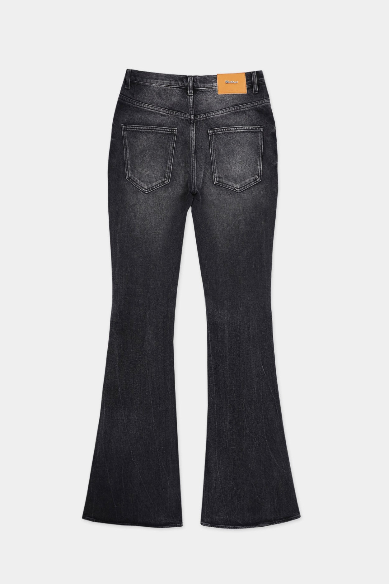 Badblood 0111 Low Rise Bootcut Jean Hard Washed Black